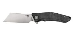 Bestech Cubis BG42A Stonewashed & Satin, Black Micarta, Navaja
