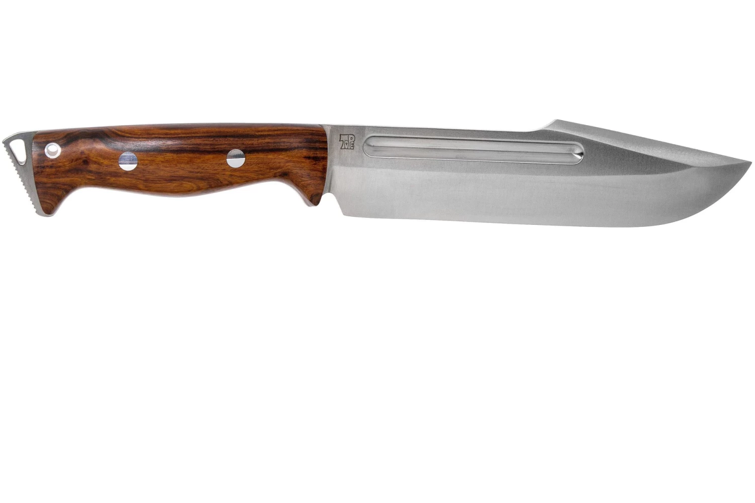 Bark River Bravo Tope Recon CPM 3V Desert Ironwood Rampless Cuchillo De Supervivencia - Image 2