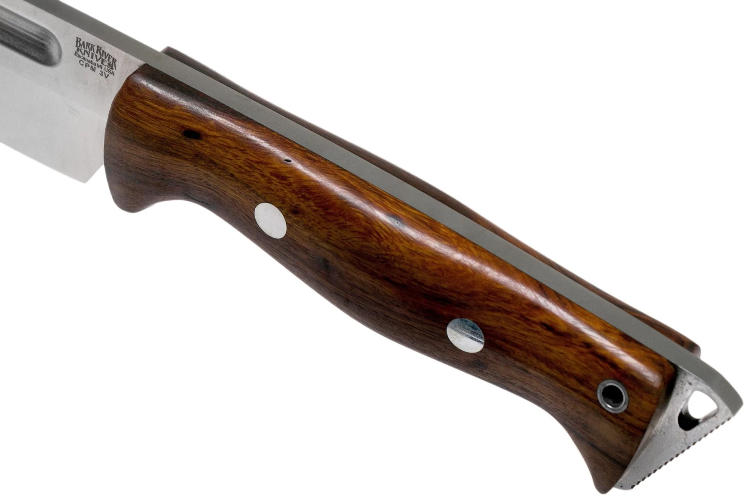 Bark River Bravo Tope Recon CPM 3V Desert Ironwood Rampless Cuchillo De Supervivencia - Image 5