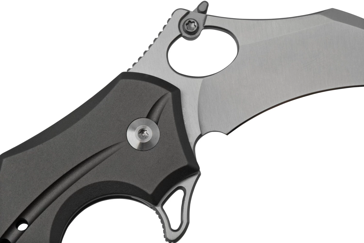 Civivi Incisor II C16016B-3 Gray Aluminium, Satin Hawkbill Navaja Karambit - Image 5