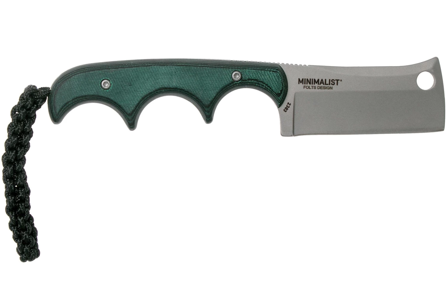CRKT Minimalist Cleaver 2383 Cuchillo De Cuello, Alan Folts Design - Image 2