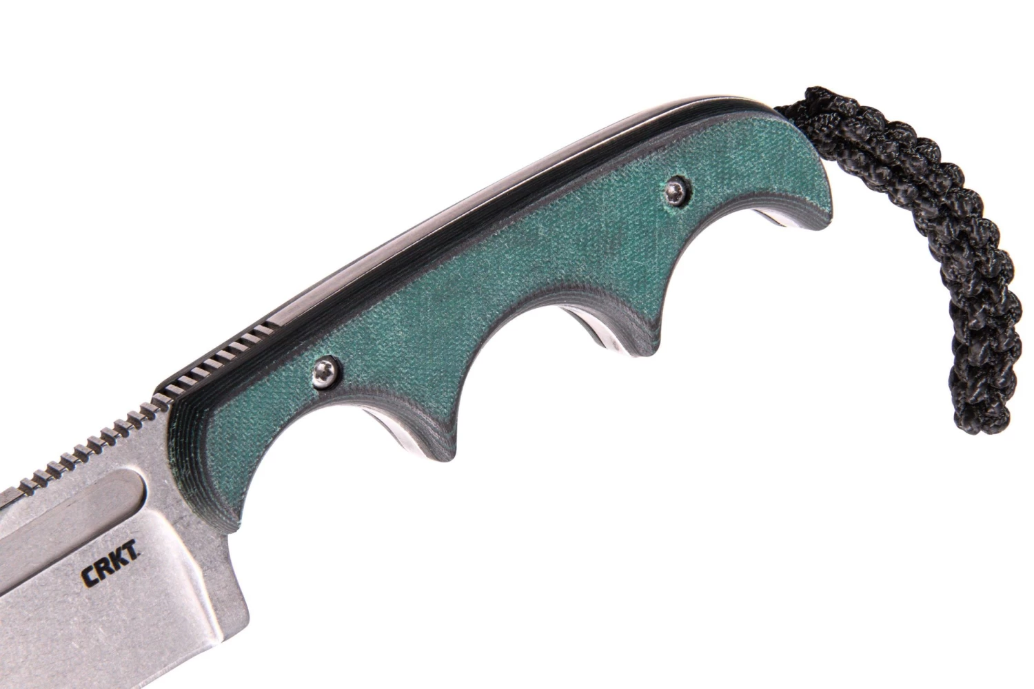 CRKT Minimalist Spear Point, Green Black, Cuchillo De Cuello, Diseño Alan Folts - Image 4