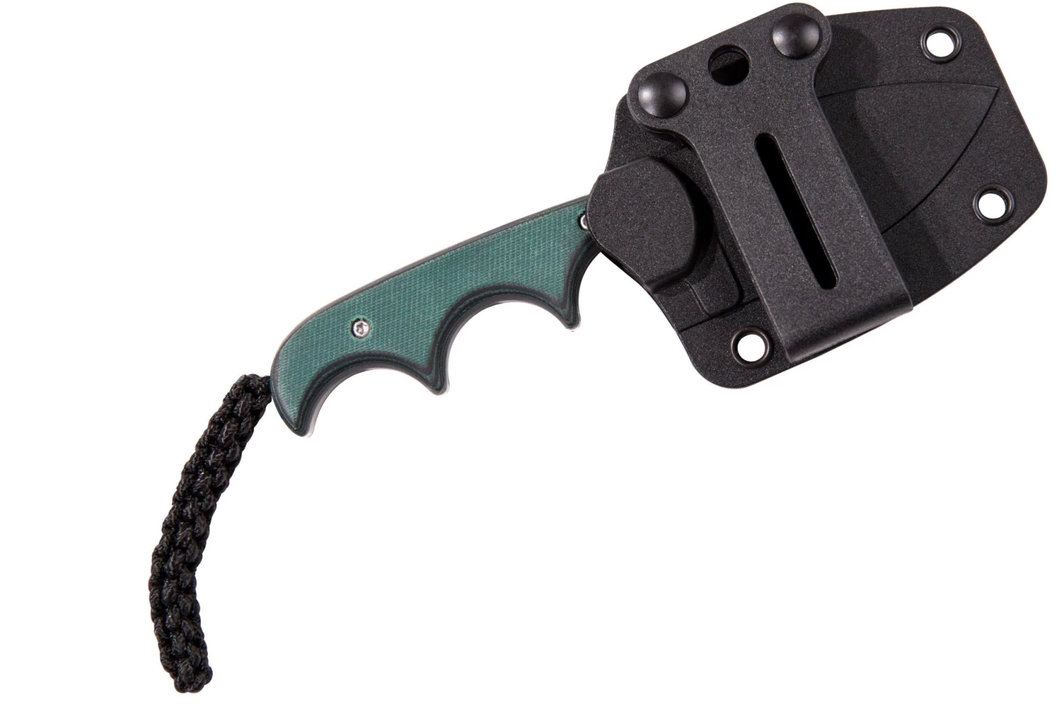 CRKT Minimalist Spear Point, Green Black, Cuchillo De Cuello, Diseño Alan Folts - Image 5