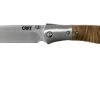 CRKT M4-02W Burled Wood Navaja, Kit Carson Design