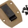 ESEE Clip De Cinturón-placa Para Model 3 & 4 Fundas, Coyote Brown