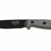ESEE Model 4 Black Blade, Grey Handle 4P-KO Cuchillo De Supervivencia Sin Funda