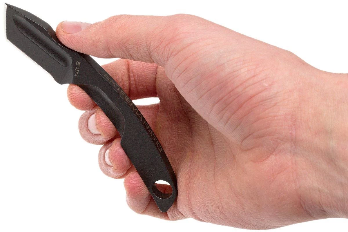 Extrema Ratio N.K.2 Cuchillo De Cuello, Negro - Image 5