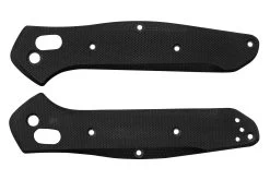 Flytanium Benchmade 940 Osborne Handle Kit FLY-1171BK Black G-10 Radar Scales, Titanium Hardware