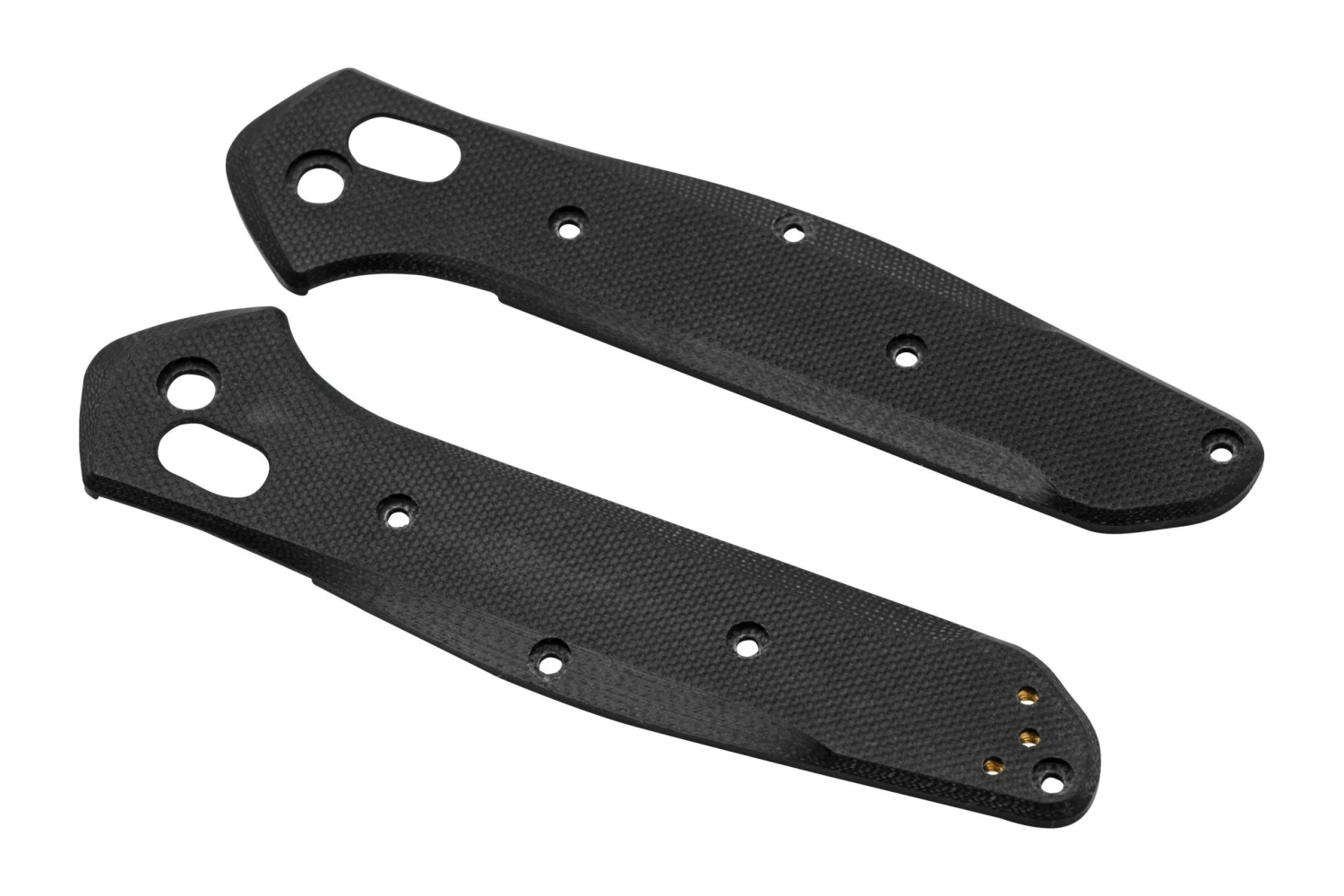 Flytanium Benchmade 940 Osborne Handle Kit FLY-1171BK Black G-10 Radar Scales, Titanium Hardware - Image 2