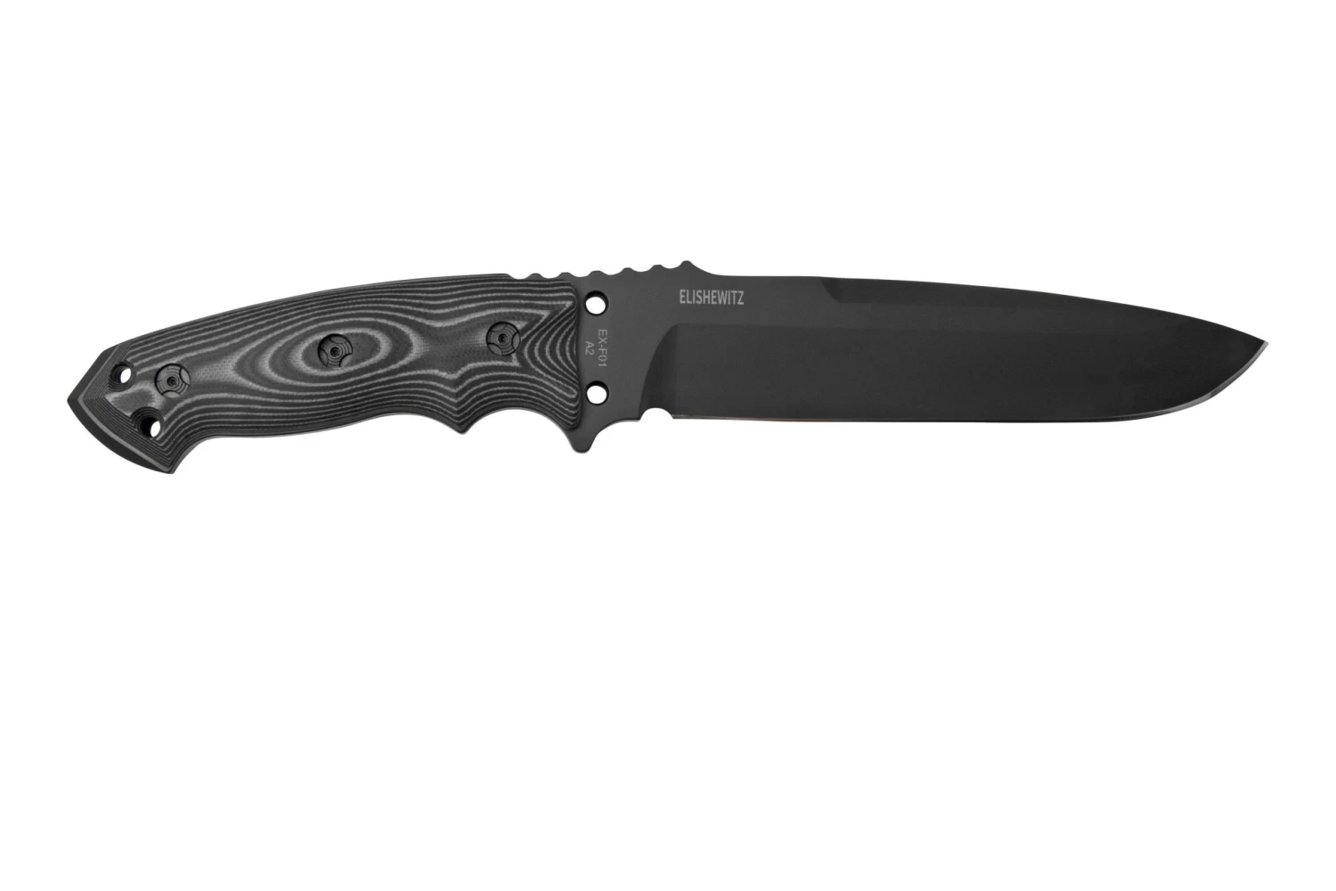 Hogue EX-F01 7" G-Mascus Black, Acero A2, 35159 Cuchillo Fijo - Image 2