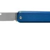 The James Brand Elko Satin + Cerulean Aluminum KN117102-00 Navaja