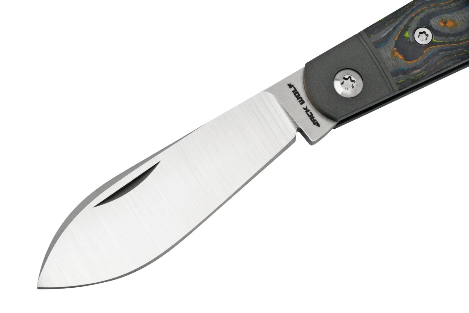 Jack Wolf Low Drag Jack DRAG-01-CC80, Camo Carbon 80s, Navaja Slipjoint - Image 3