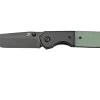 Kansept Warrior T1005T4 Black Tanto, Jade G10 Navaja, Diseño Kim Ning