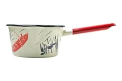 Knivesandtools Enamel Saucepan E-SP14-01, 14 Cm, Cacerola Esmaltada