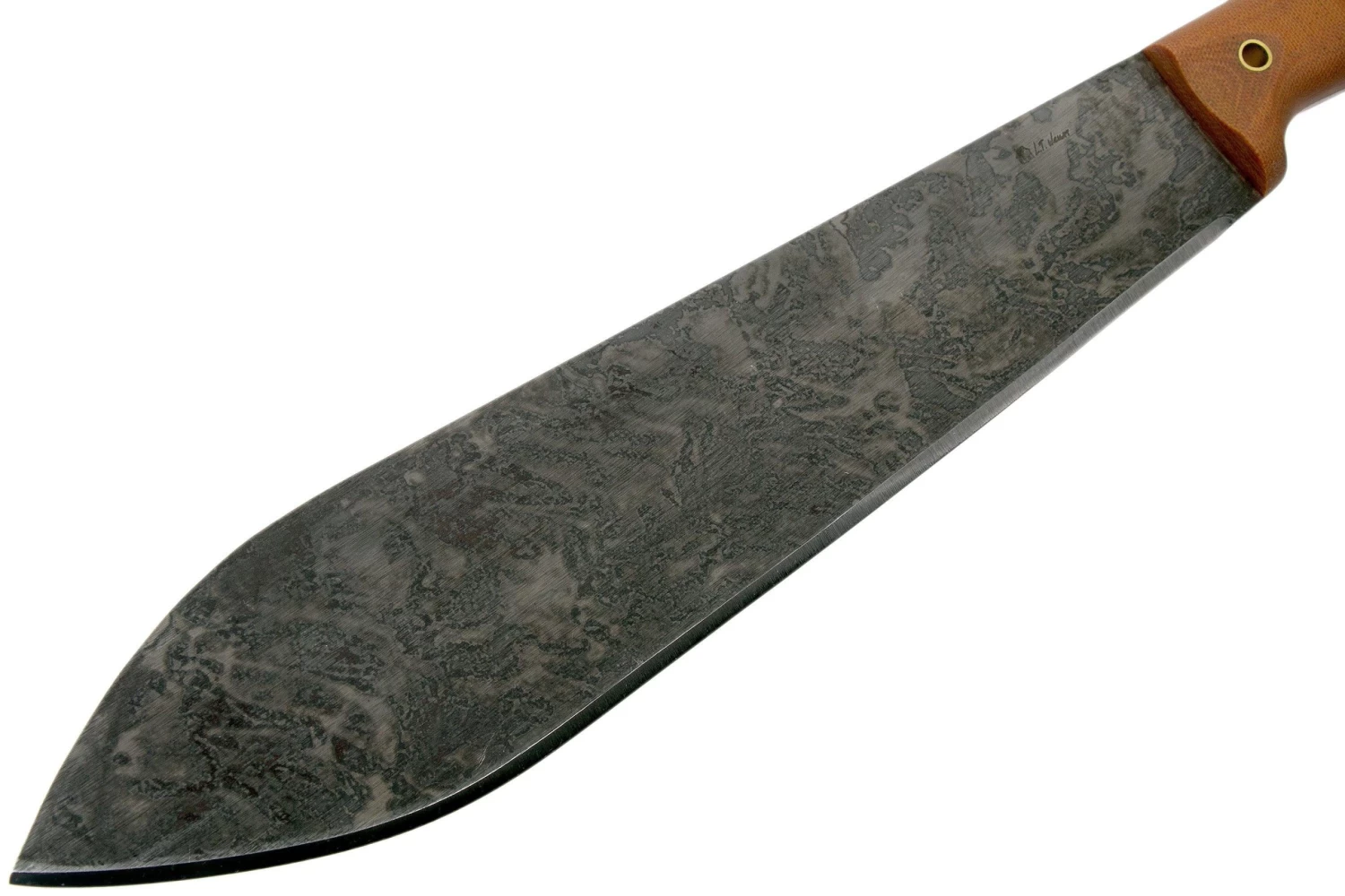 LT Wright The Overland Machete, 1075, Matte Natural Micarta, Funda Kydex, Machete - Image 3