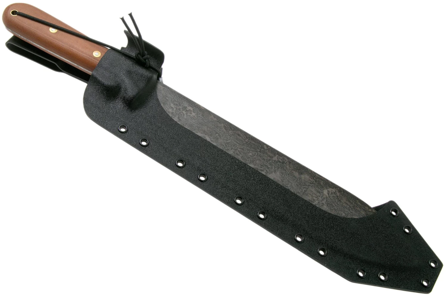 LT Wright The Overland Machete, 1075, Matte Natural Micarta, Funda Kydex, Machete - Image 7