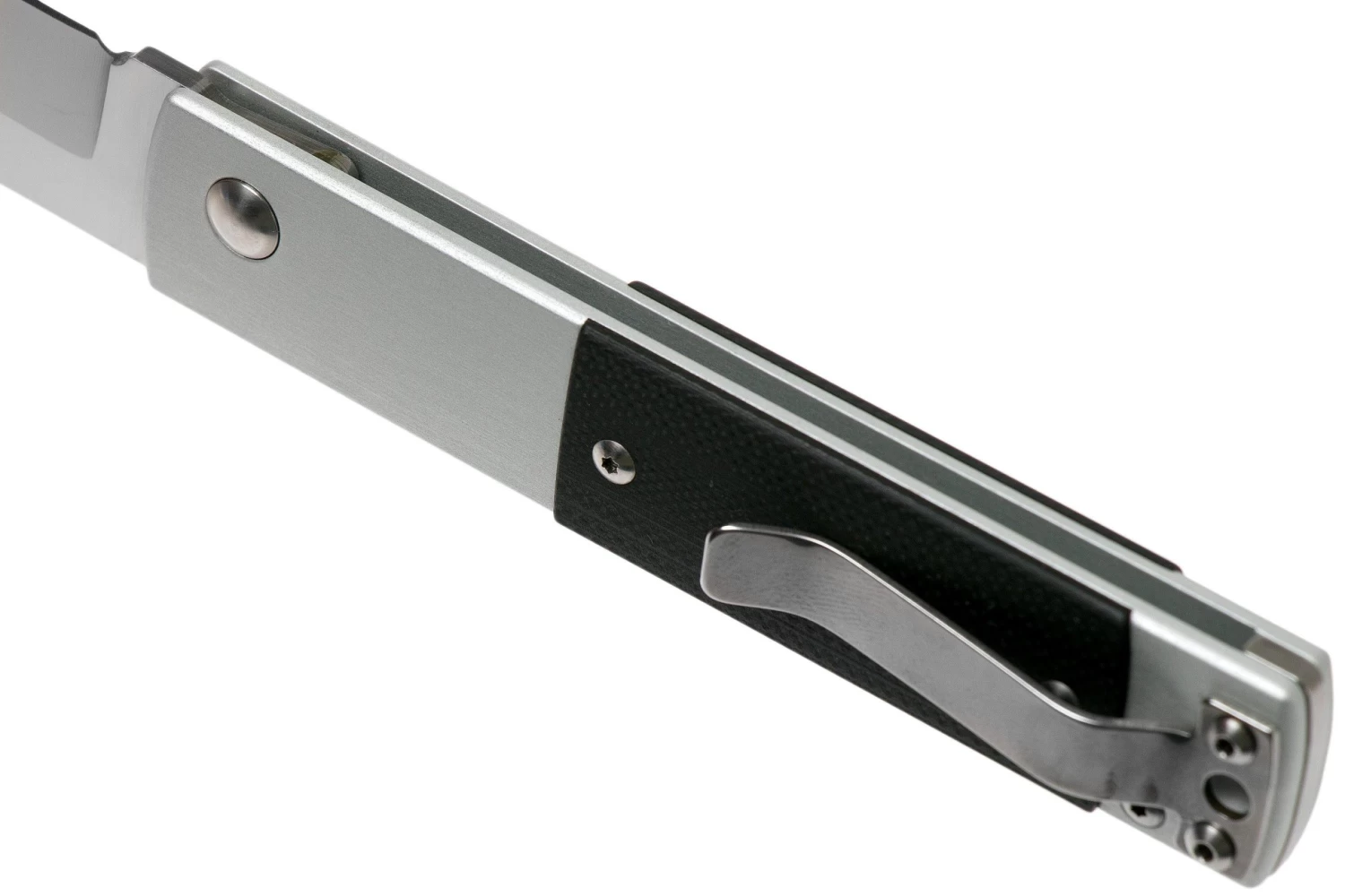 Maserin In-Estro Black Micarta 165/MCN Navaja Slipjoint - Image 5