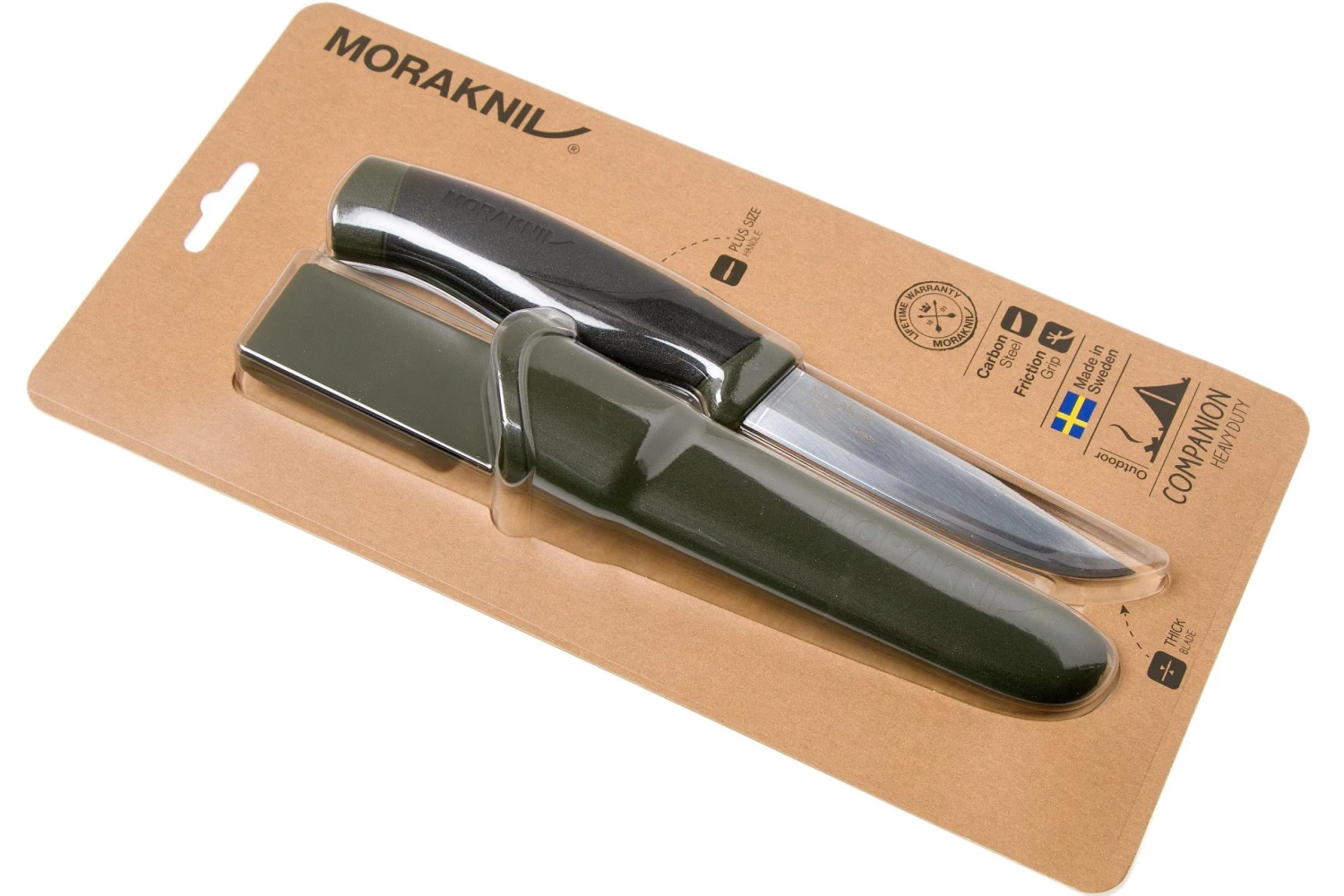 Morakniv Mora Companion Heavy Duty MG Carbon, Verde - Image 8