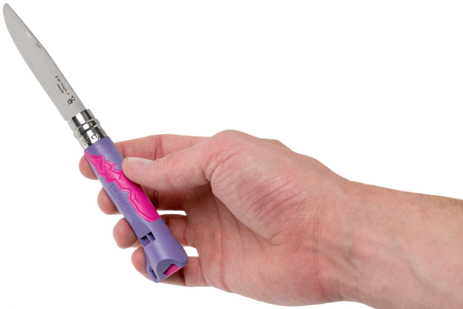 Opinel Navaja Outdoor No. 07 Junior Navaja, Purple/Parma - Image 7