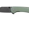 QSP Knife Kestrel QS145-B2 Blackwashed Jade G10, Navaja