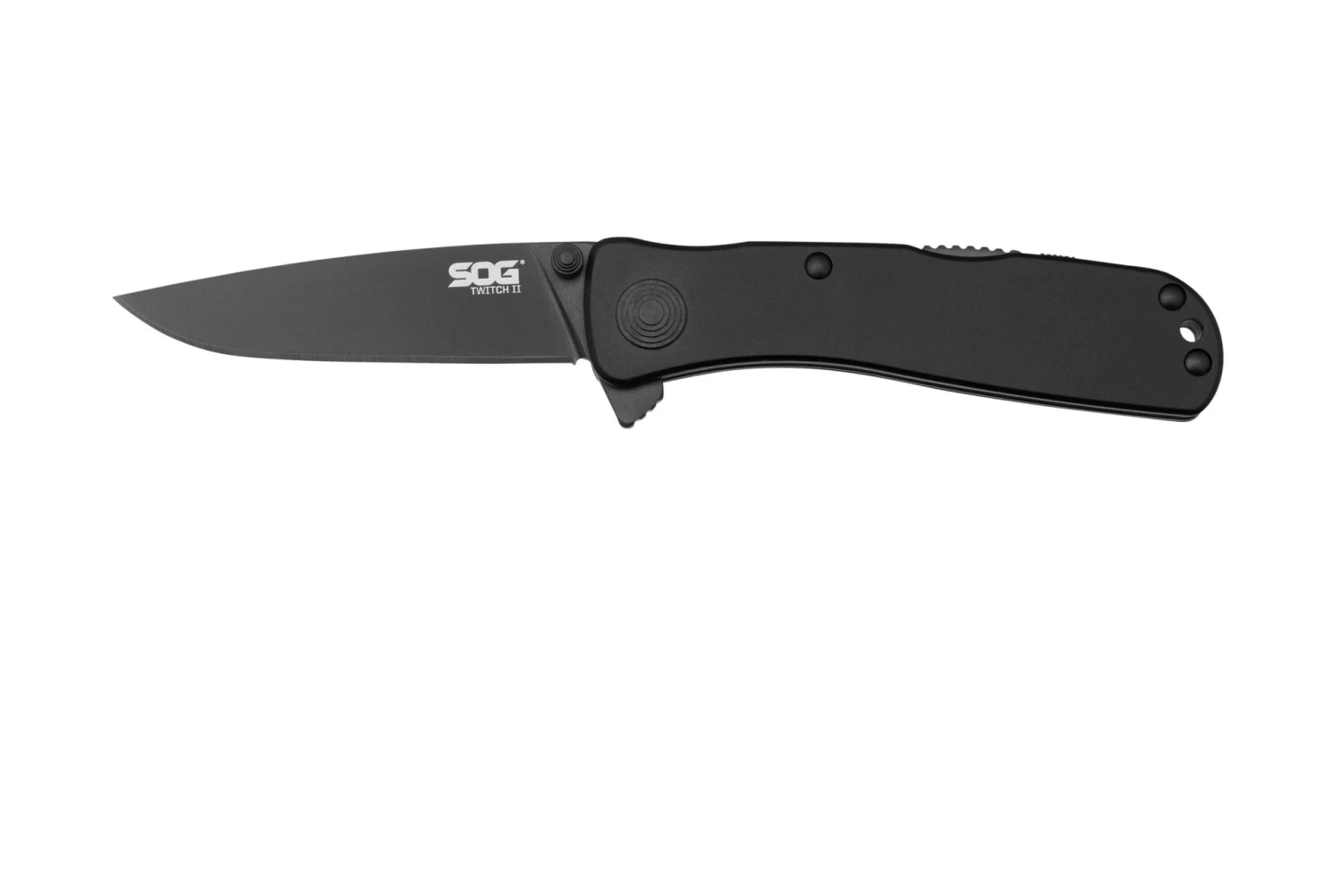 SOG Twitch II WI-12 Black, Navaja