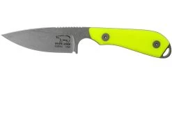 White River Knives M1 Backpacker Pro Yellow G10 Cuchillo Fijo, Funda Kydex